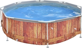 Zwembad Jilong Sirocco Rond Houtdecor 300