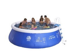 Piscine Jilong Marin Ronde Bleu 450