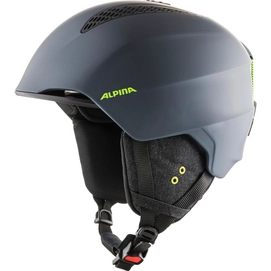 Ski Helmet Alpina Alpina Grand Charcoal Neon Matt