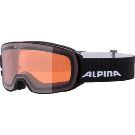 Ski Goggles Alpina Nakiska QH Black Matt