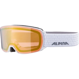 Ski Goggles Alpina Alpina Nakiska QV White Gold