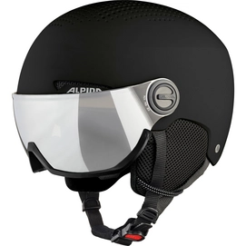 Ski Helmet Alpina Alpina Arber Visor Black Matt