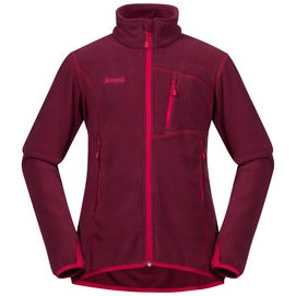 Gilet Bergans Youth Runde Fleece Jam Dark Sorbet