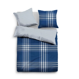 Bettwäsche Tom Tailor Dublin Blau Mako-Satin