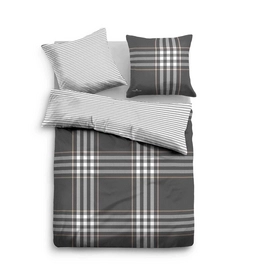 Bettwäsche Tom Tailor Dublin Braun Mako-Satin