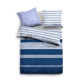 Bettwäsche Tom Tailor Marine Blau Mako-Satin