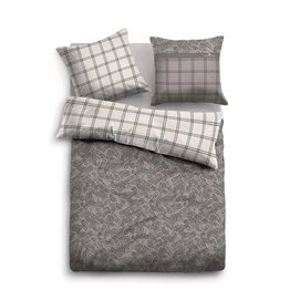 Bettwäsche Tom Tailor Mako-Satin Grey Paisley