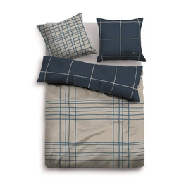 Bettwäsche Tom Tailor Mako-Satin Urban Star Blue