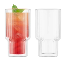 Glass Bodum Navalia Transparent 250 ml (Set of 2)