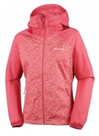 Jacke Columbia Ulica Jacket Coral Flora Lines Print Damen