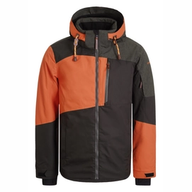 Ski Jacket Icepeak Men Canova Dark Orange