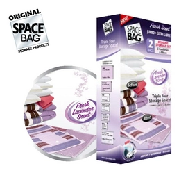 Vacuum Opbergzak Space Bag Lavendel 2-Delig