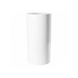 Bloempot Pottery Pots Essential Klax M Glossy White 30 x 60 cm