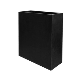 Flower Pot Pottery Pots Natural Jort Slim High XL Black 91 x 36 x 102 cm