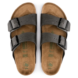 Slipper Birkenstock Men Arizona BF Pull Up Anthracite Veg Narrow