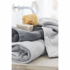 Handdoek VT Wonen Wash Towel Anthracite (60 x 110 cm)