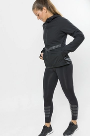 Jas Craft Women Urban Run Hood Black Silver