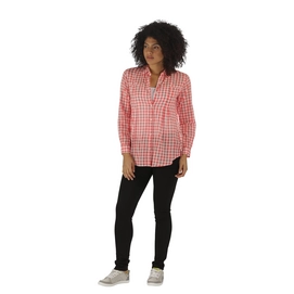 Blouse Regatta Womens Mondara Deep Coral Gingham