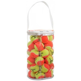 Tennisball Tecnifibre Mini Tennis Gelb/Orange (Stage 2) Tasche 40 Stück