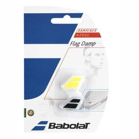 Racket Dampener Babolat Flag Damp X2 Black Yellow