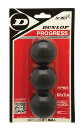 Squashbal Dunlop Progress (3 stuks)