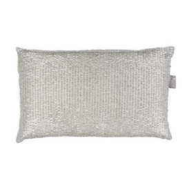 Coussin Walra Marit Argenté (30 x 50 cm)
