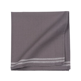 Serviette de Table Walra Rayé Anthracite Coton (2-pièces)