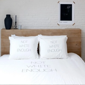 Bettwäsche Walra Not White Enough Weiß Renforcé