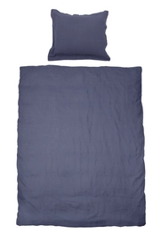 Dekbedovertrek Passion For Linen Remy Indigo Linnen