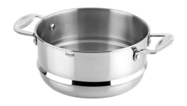 Steam Insert Mepra Glamour Stone Silver 22 cm