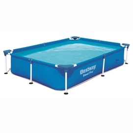 Pool Bestway Steel Pro Rechteck Blau (221 x 150 x 43 cm)