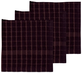 Keukendoek Södahl Simplicity Plum (set van 3)