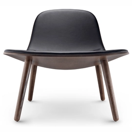 Eva Solo Abalone Fauteuil Oak Smoked Leather Black