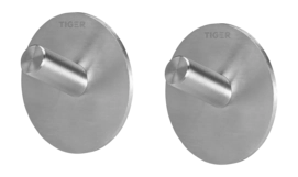 Handtuchhaken Tiger Rondo RVS (Satz von 2)