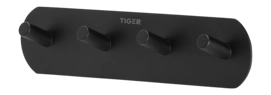 Handtuchhaken Tiger Rondo Multi Matt Schwarz