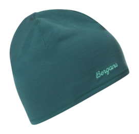 Bonnet Bergans Unisexe Merino Tech Beanie Malachite Green