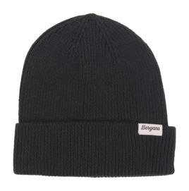 Mütze Bergans Allround Youth Beanie Kinder Dark Shadow Grey