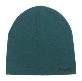 Bonnet Bergans Unisexe Allround Mid Warm Merino Beanie Malachite Green