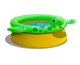 Piscine Jilong Spraypool Marin Tortue Rond Vert 175