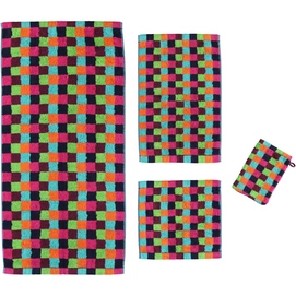 Saunadoek Cawö Cube Karo Multicolour