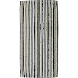 Tapis de Bain Cawö Lifestyle Stripes Kiesel (70 x 180 cm)