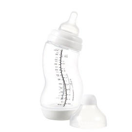 Babyfles Difrax Wide-S 310 ml Wit