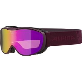 Masque de Ski Alpina Challenge 2.0 Cassis / HM Pink