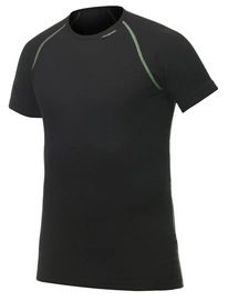 T-shirt Woolpower Tee LITE Noir