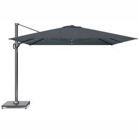 Zweefparasol Platinum Challenger T1 Telescope Premium Faded black (350 x 350 cm)