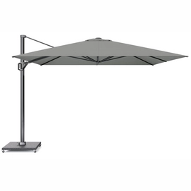 Zweefparasol Platinum Challenger T1 Telescope Premium Manhattan (350 x 350 cm)