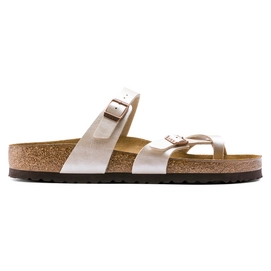 Sandals Birkenstock Women Mayari BF Regular Graceful Pearl White-Shoe size 42