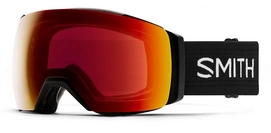 Skibril Smith IO Mag XL Black / ChromaPop Sun Red Mirror