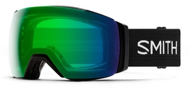 Masque de Ski Smith IO Mag XL Black / ChromaPop Everyday Green Mirror