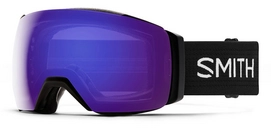 Masque de Ski Smith IO Mag XL Black / ChromaPop Everyday Violet Mirror